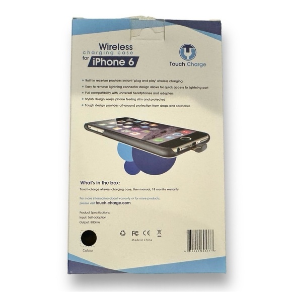 NWT Touch Charge iPhone 6 Wireless Charging Case - Picture 2 of 6